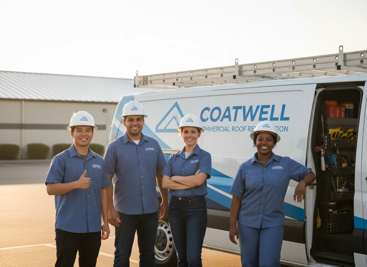 Commercial roof coating company in Clemons, NY